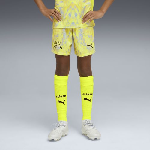 Preview: Switzerland Goalkeeper Children Shorts WC Yellow - 2026